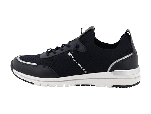 Tom Tailor Damen 9590110001 Sneaker, Navy, 40 EU von TOM TAILOR