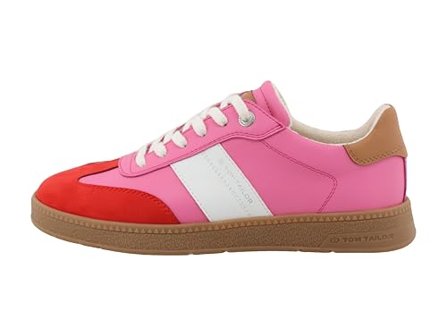 Tom Tailor Damen 9590150003 Sneaker, red-Rose, 40 EU von TOM TAILOR