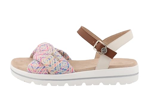 Tom Tailor Damen 9590170002 Sandale, blue-multi, 41 EU von TOM TAILOR