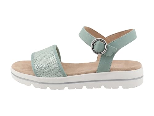 Tom Tailor Damen 9590170008 Sandale, Mint, 40 EU Tom Tailor Damen 9590170008 Sandale, Mint, 40 EU von TOM TAILOR