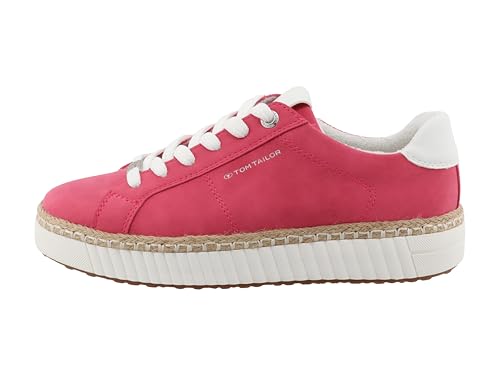 Tom Tailor Damen 9590330003 Sneaker, pink, 38 EU von TOM TAILOR