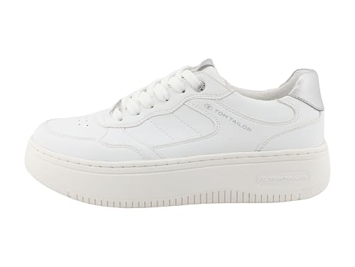 Tom Tailor Damen 9590340003 Sneaker, White, 37 EU Tom Tailor Damen 9590340003 Sneaker, White, 37 EU von TOM TAILOR