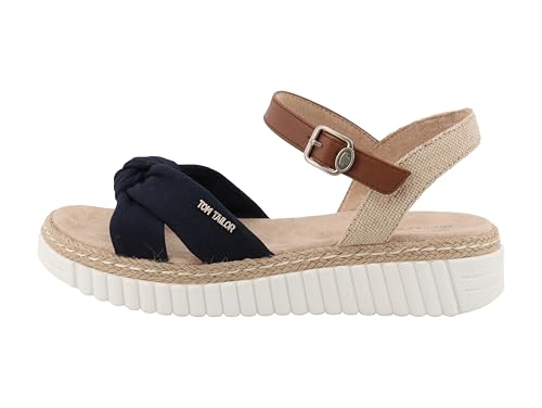 Tom Tailor Damen 9590350001 Sandale, Navy, 38 EU Tom Tailor Damen 9590350001 Sandale, Navy, 38 EU von TOM TAILOR