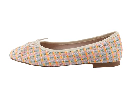 Tom Tailor Damen 9590540001 Ballerinas, orange-Multi, 41 EU Tom Tailor Damen 9590540001 Ballerinas, orange-Multi, 41 EU von TOM TAILOR