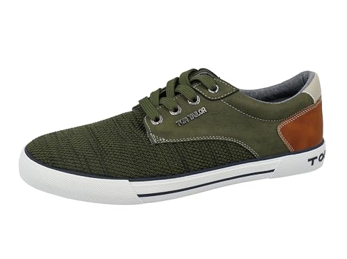 Tom Tailor Herren 3280812 Sneaker, Khaki, 40 EU von TOM TAILOR