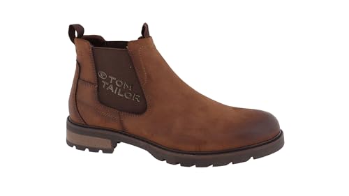 Tom Tailor Herren 4280150002 Stiefelette, Whisky, 41 EU von TOM TAILOR