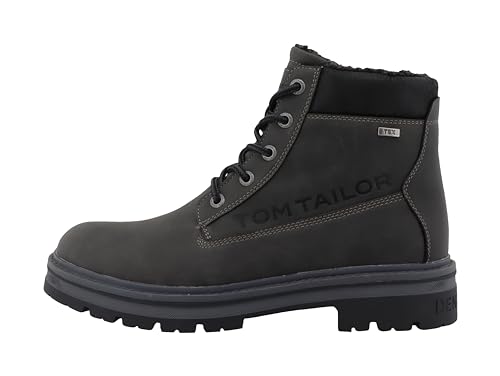 Tom Tailor Herren 4280510005 Mode-Stiefel, Coal, 41 EU von TOM TAILOR