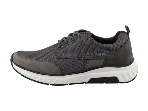 Tom Tailor Herren 5380140009 Sneaker, Coal, 43 EU von TOM TAILOR