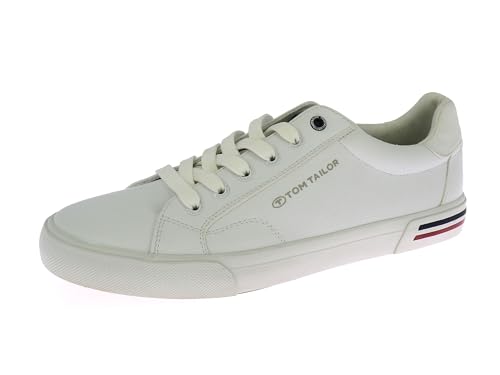 Tom Tailor Herren 5383201 Sneaker, White, 42 EU Tom Tailor Herren 5383201 Sneaker, White, 42 EU von TOM TAILOR
