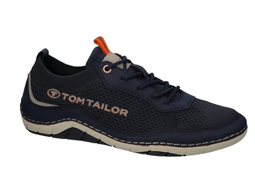 Tom Tailor Herren 5383305 Sneaker, Denim-orange, 45 EU Tom Tailor Herren 5383305 Sneaker, Denim-orange, 45 EU von TOM TAILOR