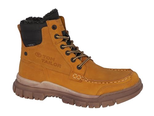 Tom Tailor Herren 6380010006 Mode-Stiefel, Camel, 44 EU von TOM TAILOR