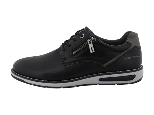 Tom Tailor Herren 7480090001 Oxford-Schuh, Black, 41 EU von TOM TAILOR