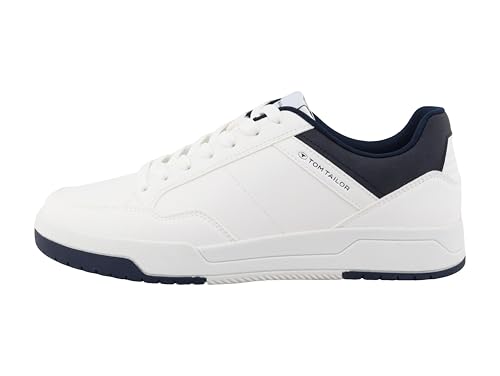 Tom Tailor Herren 7480290005 Sneaker, White, 46 EU Tom Tailor Herren 7480290005 Sneaker, White, 46 EU von TOM TAILOR