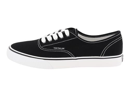Tom Tailor Herren 7480540001 Sneaker, Black-White, 42 EU Tom Tailor Herren 7480540001 Sneaker, Black-White, 42 EU von TOM TAILOR