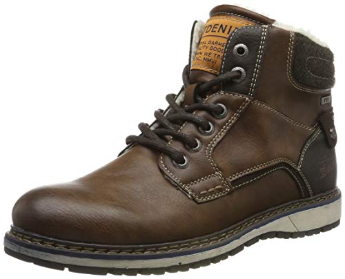 Tom Tailor Herren 7985302 Klassische Stiefel, Braun Cognac 00205 von TOM TAILOR