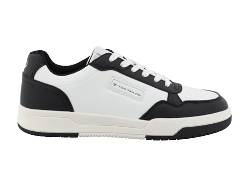 Tom Tailor Herren 9580120001 Sneaker, Black-White, 42 EU Tom Tailor Herren 9580120001 Sneaker, Black-White, 42 EU von TOM TAILOR