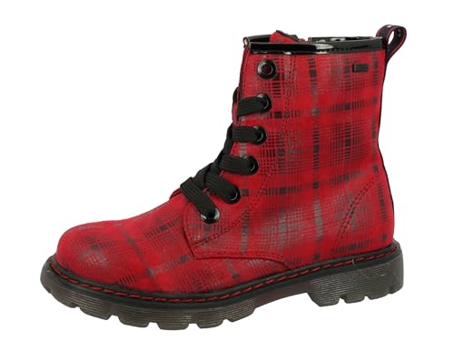 Tom Tailor Jungen Mädchen 2171616 Halblange Stiefel, red, 31 EU von TOM TAILOR