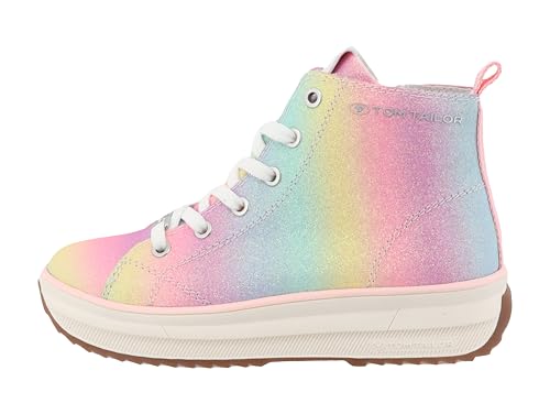Tom Tailor Mädchen 7470000007 Sneaker, Rainbow, 38 EU von TOM TAILOR