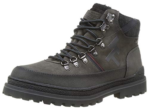 Tom Tailor Mens 9080301 Backpacking Boot Bootie Boot, Grau, 44 EU von TOM TAILOR