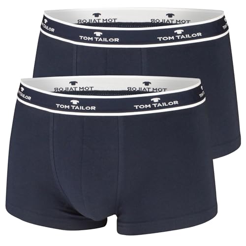 Tom Tailor Underwear Herren Hip Pants 2er Pack Retroshorts, Blau (Navy 7000), XX-Large (Herstellergröße: XXL/8) von TOM TAILOR
