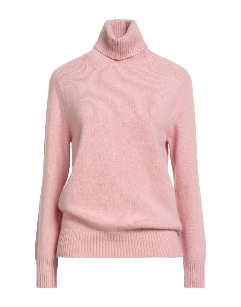 TOMAS MAIER Rollkragenpullover Damen Rosa von TOMAS MAIER