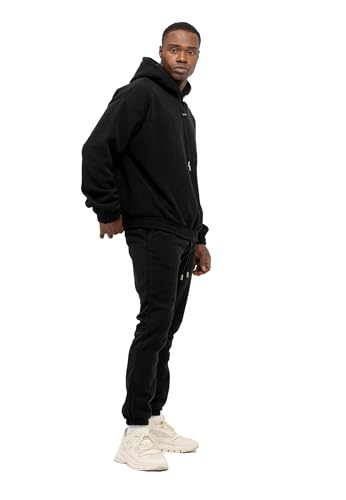 TOMBARRON Herren Fleece Trainingsanzug mit Patch von TOMBARRON