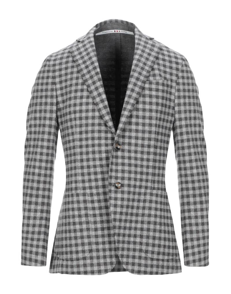 TOMBOLINI Blazer Herren Grau von TOMBOLINI