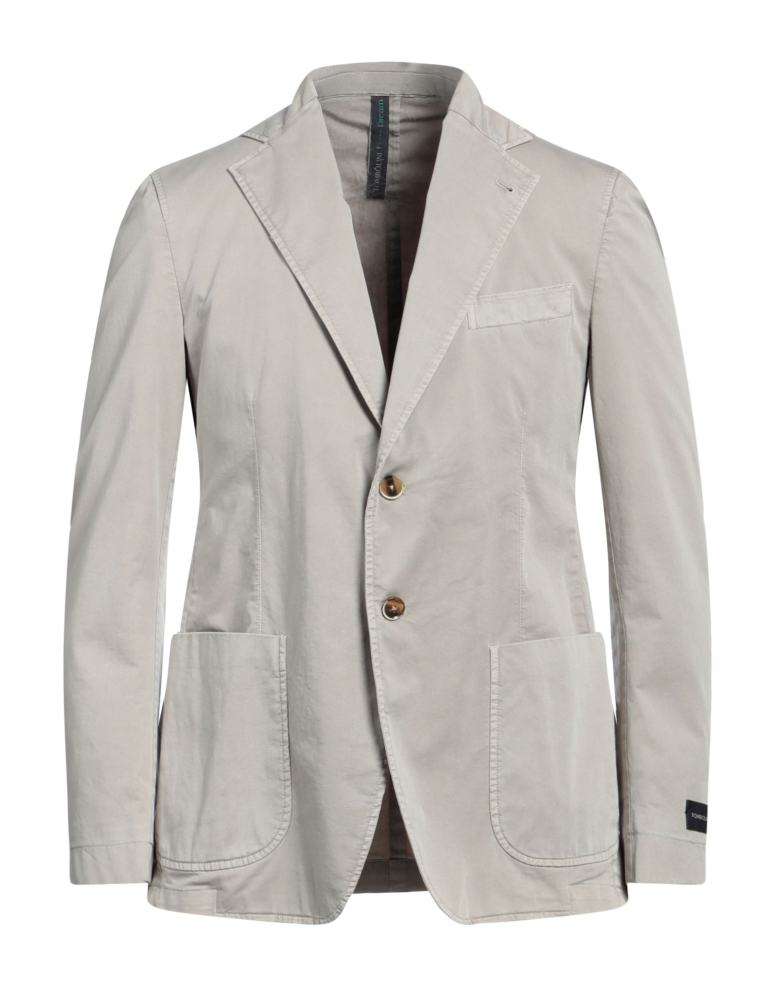 TOMBOLINI Blazer Herren Hellgrau von TOMBOLINI