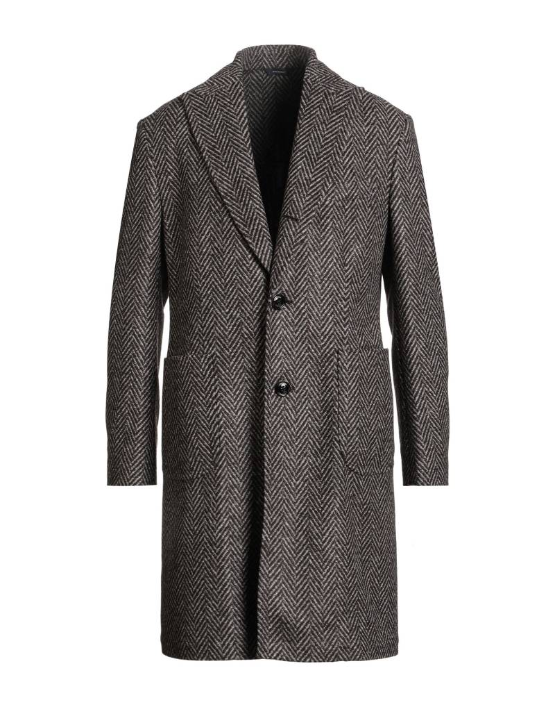 TOMBOLINI Mantel Herren Dunkelbraun von TOMBOLINI