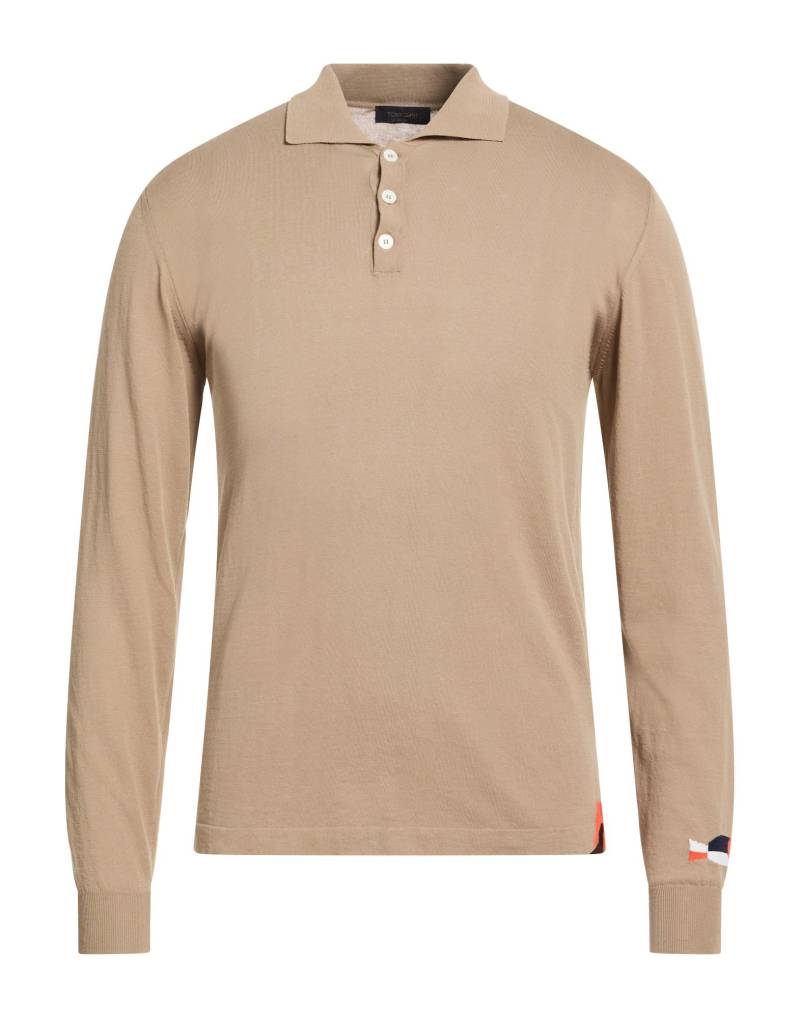 TOMBOLINI Poloshirt Herren Beige von TOMBOLINI
