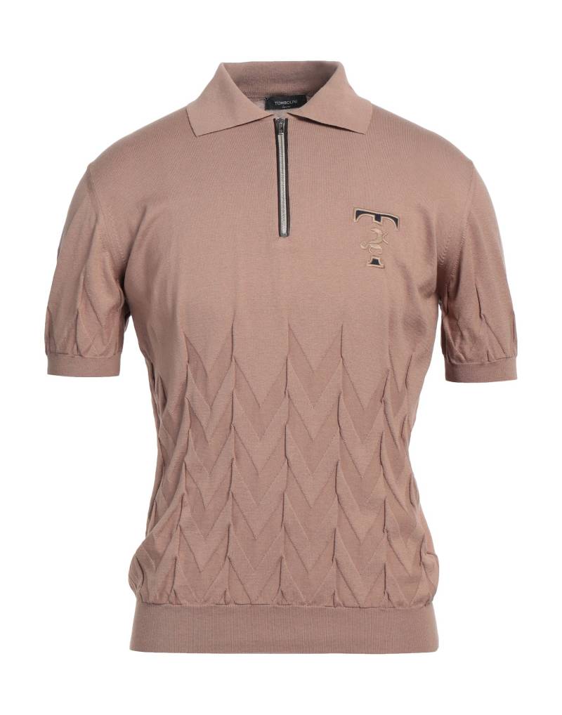 TOMBOLINI Pullover Herren Kamel von TOMBOLINI