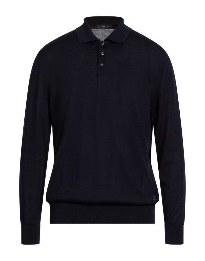 TOMBOLINI Pullover Herren Marineblau von TOMBOLINI