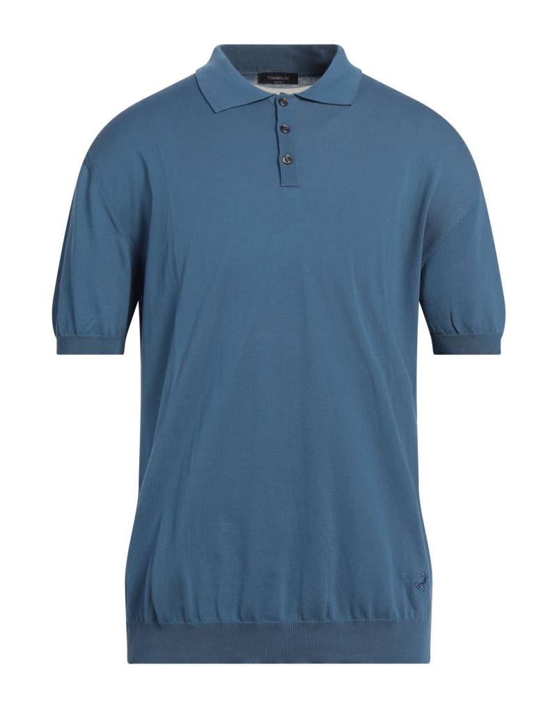 TOMBOLINI Pullover Herren Taubenblau von TOMBOLINI