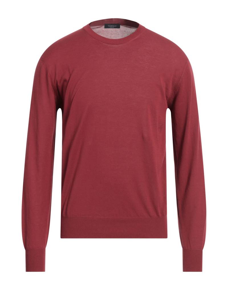 TOMBOLINI Pullover Herren Ziegelrot von TOMBOLINI