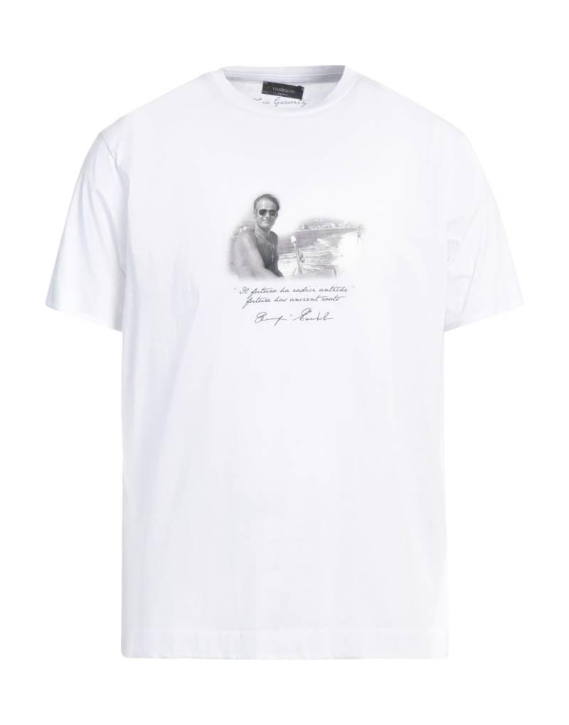 TOMBOLINI T-shirts Herren Weiß von TOMBOLINI