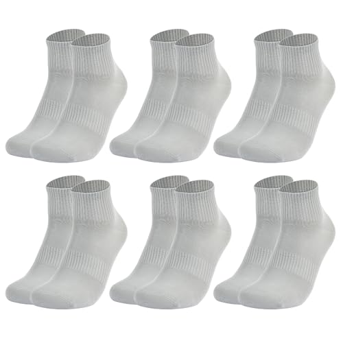 TOMILIOLD Socken für Herren Damen 39-42 35-38 Warme Unisex Business Lange mit Baum-wolle Haltbarkeit für Sport Freizeit 6 Paar von TOMILIOLD