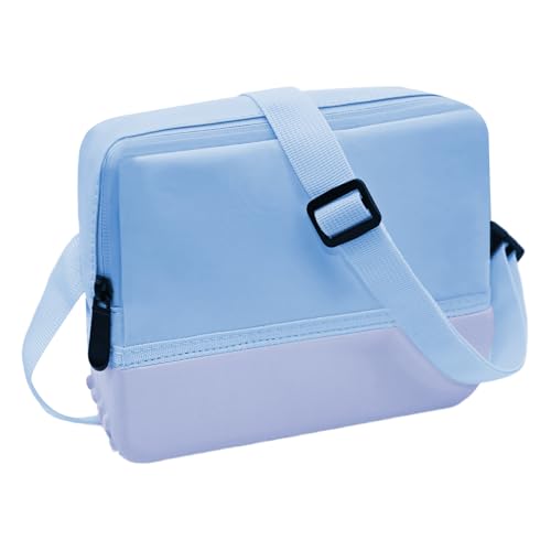 Gürteltasche, Bauchtasche, Crossbody-Tasche für Damen und Herren, überall, wasserabweisende Hüfttaschen, Seeblau, Gürteltasche mit verstellbarem Riemen von TOMKID