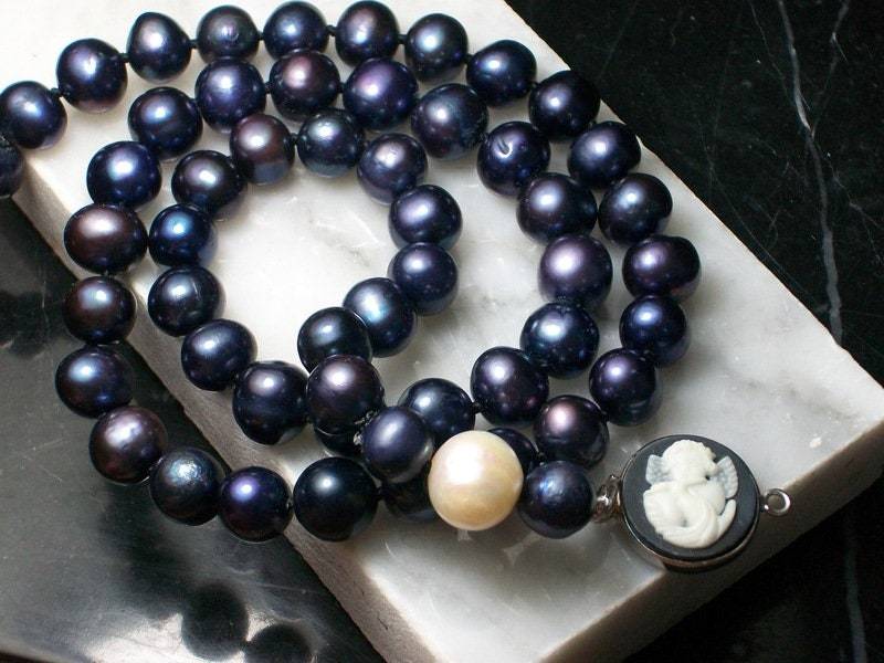 Perle Armband Collier Gemme Cameo Engel Switch von TOMKJustbe