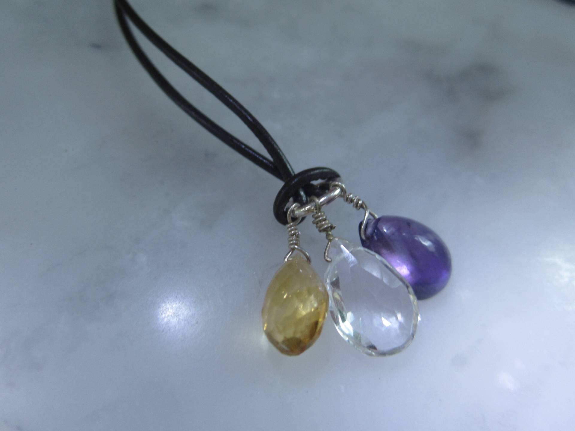 Titan Mesh Netz Collier Perle Keshi Kette Ring von TOMKJustbe