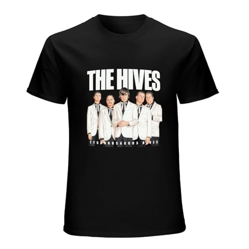 Short T-Shirt The Hives Tyrannosaurus Hives Black XXL Short T-Shirt The Hives Tyrannosaurus Hives Black XXL von TOMMUP