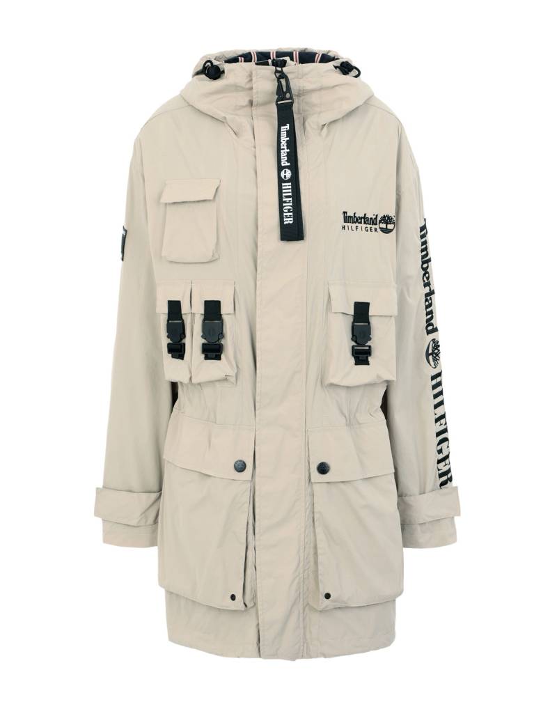 TOMMY HILFIGER x TIMBERLAND Jacke & Anorak Damen Beige von TOMMY HILFIGER x TIMBERLAND