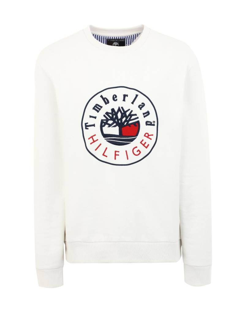 TOMMY HILFIGER x TIMBERLAND Sweatshirt Herren Elfenbein von TOMMY HILFIGER x TIMBERLAND