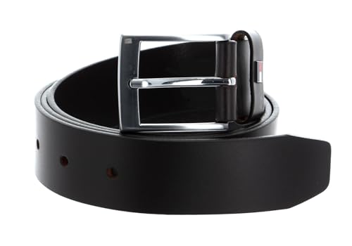 Tommy Hilfiger Adan Leather Belt 3.5 W80 Testa di Moro von Tommy Hilfiger