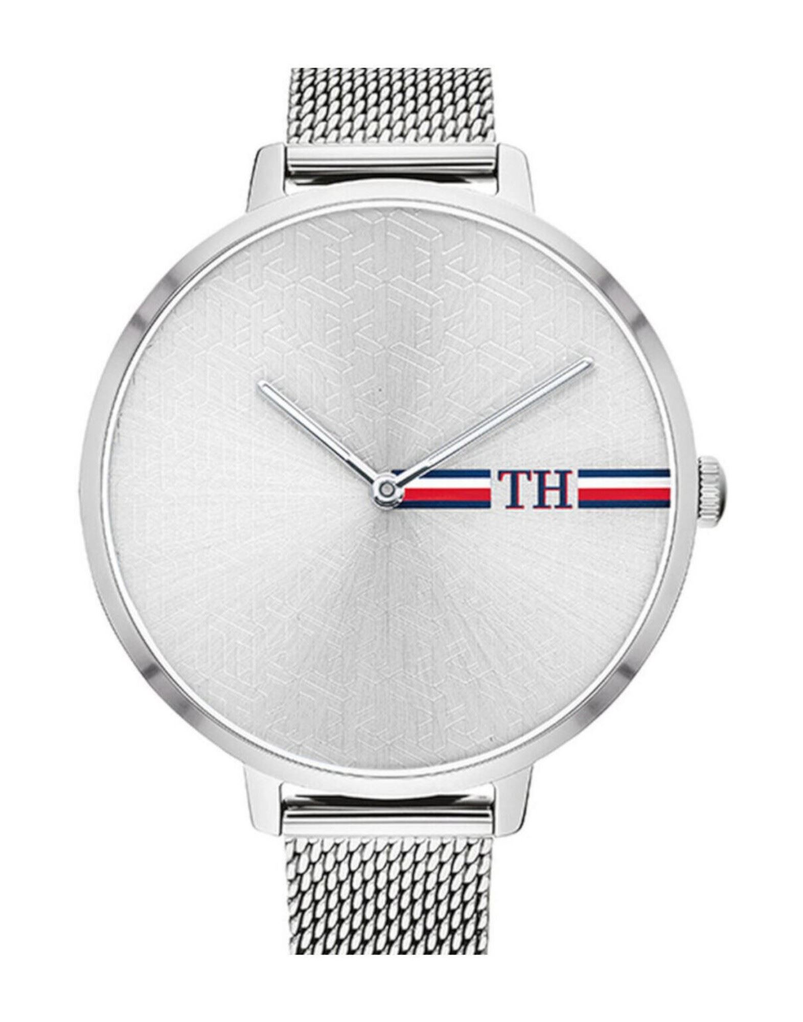 TOMMY HILFIGER Armbanduhr Damen Silber von TOMMY HILFIGER