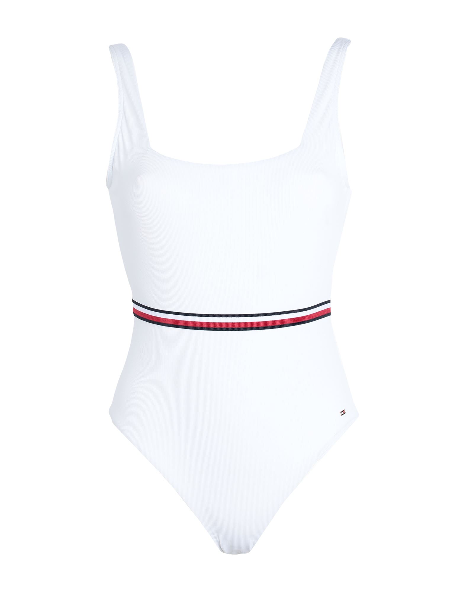 TOMMY HILFIGER Badeanzug Damen Weiß von TOMMY HILFIGER