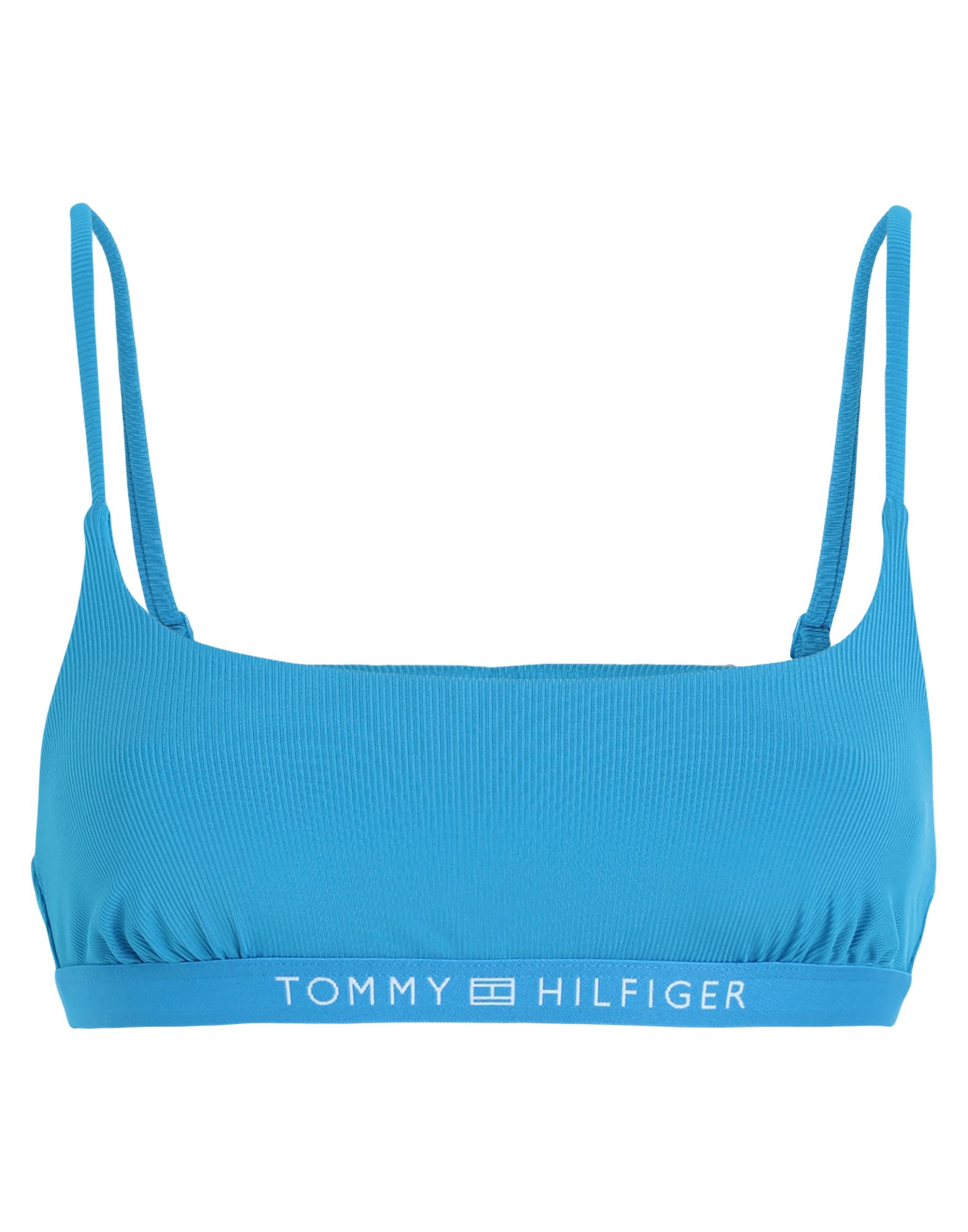 TOMMY HILFIGER Bikini-oberteil Damen Azurblau von TOMMY HILFIGER