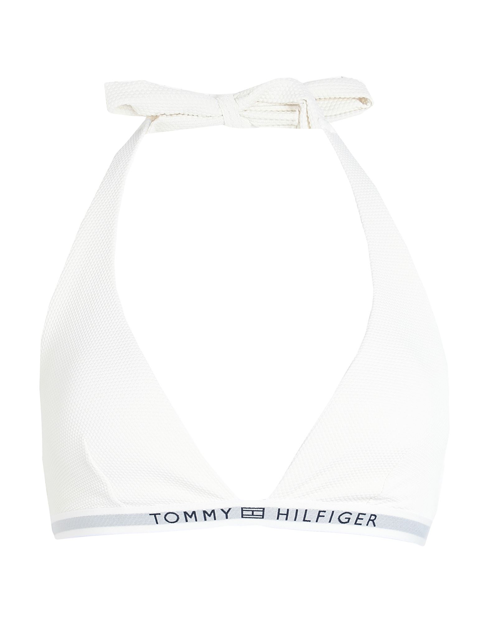 TOMMY HILFIGER Bikini-oberteil Damen Off white von TOMMY HILFIGER