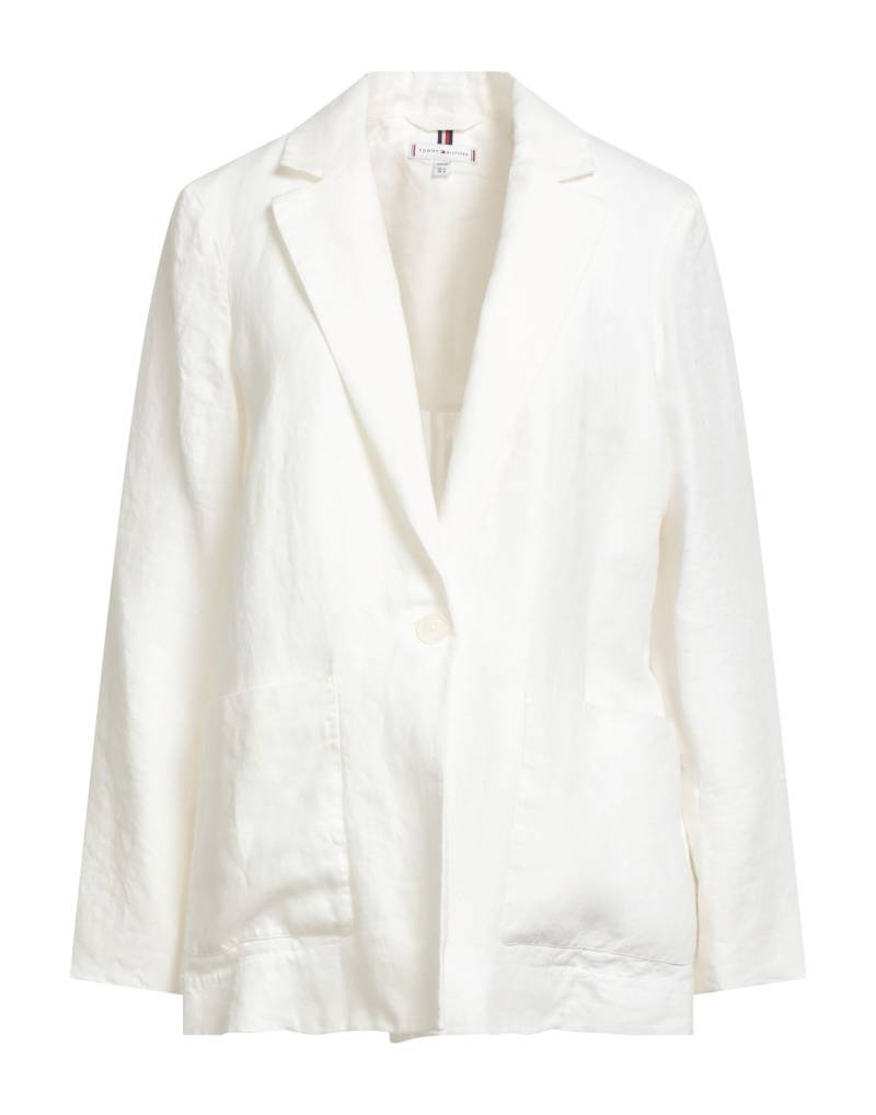 TOMMY HILFIGER Blazer Damen Weiß von TOMMY HILFIGER