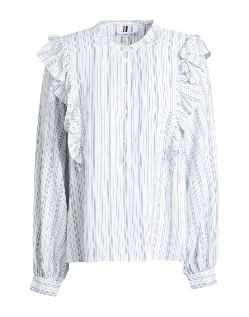 TOMMY HILFIGER Top Damen Weiß von TOMMY HILFIGER