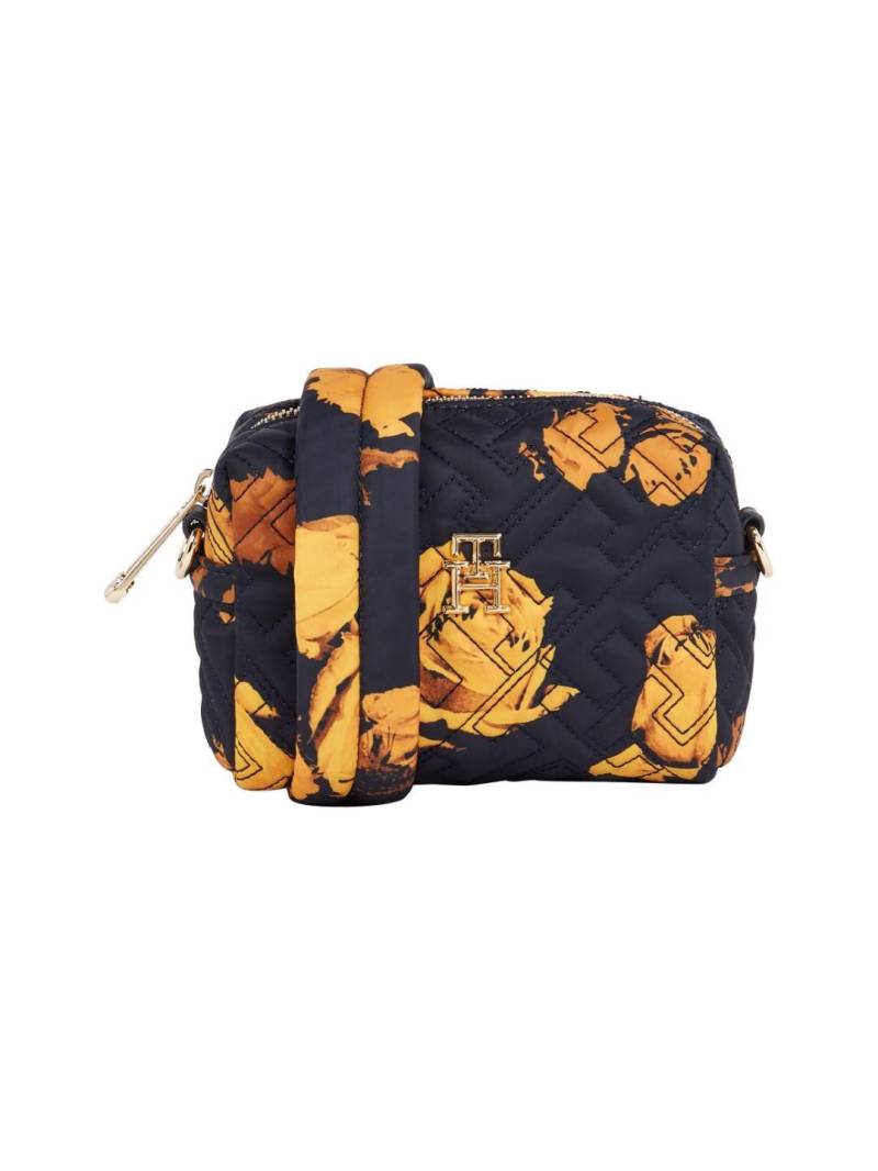 TOMMY HILFIGER - Cityshopper Th Flow Crossover Floral Floral schwarz/gelb von TOMMY HILFIGER